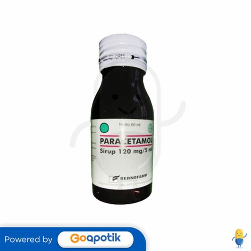 PARACETAMOL BERNOFARM 120 MG/5 ML SYRUP 60 ML