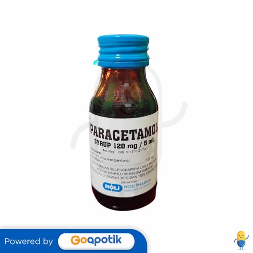 PARACETAMOL HOLI 120 MG/5 ML SYRUP 60 ML