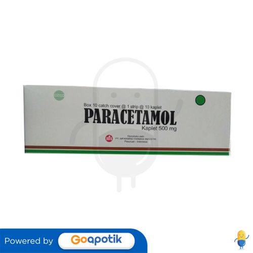 Paracetamol Imfarmind 500 Mg Box 100 Kaplet Kegunaan Efek Samping