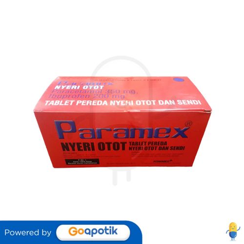 PARAMEX NYERI OTOT BOX 100 TABLET