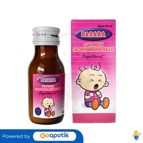 PASABA EXPECTORAN SIRUP 60 ML