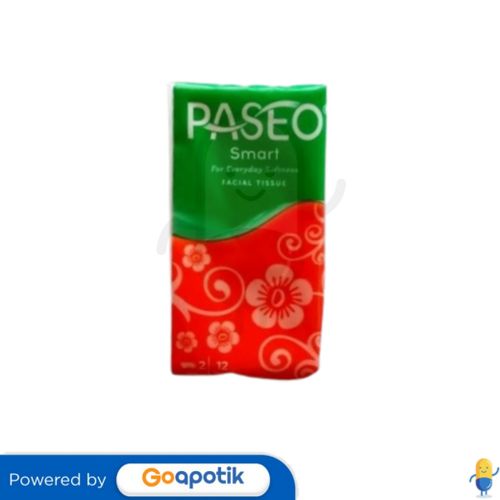 PASEO SMART FACIAL TISSUE 2 PLY 12 SHEETS PIECE