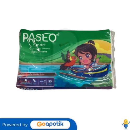 PASEO SMART FACIAL TISSUE PACK 50 SHEETS
