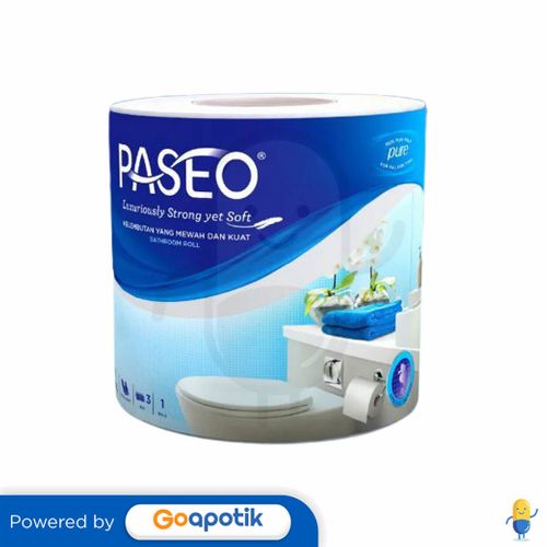 PASEO TISSUE TOILET 2PLY 1 ROLL