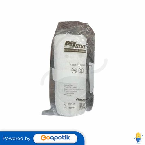 PD SIVE ELASTIC COHESIVE BANDAGE 12 CM X 4 M 1 PIECE