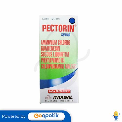 PECTORINE SYRUP ISI 120 ML BOTOL