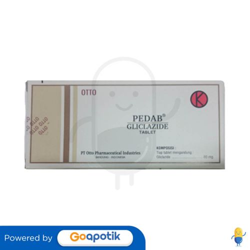 PEDAB 80 MG BOX 100 TABLET