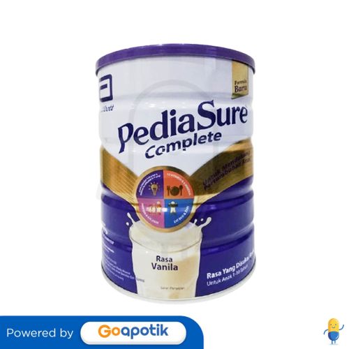 PEDIASURE COMPLETE RASA VANILA 850 GRAM KALENG - Kegunaan, Efek Samping