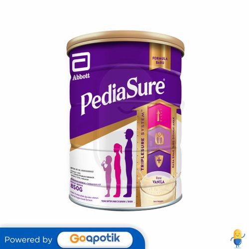 PEDIASURE MRI RASA VANILA 850 GRAM KALENG