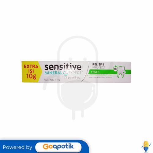 PEPSODENT SENSITIVE MINERAL EXPERT FRESH 100 + 10 GRAM TUBE