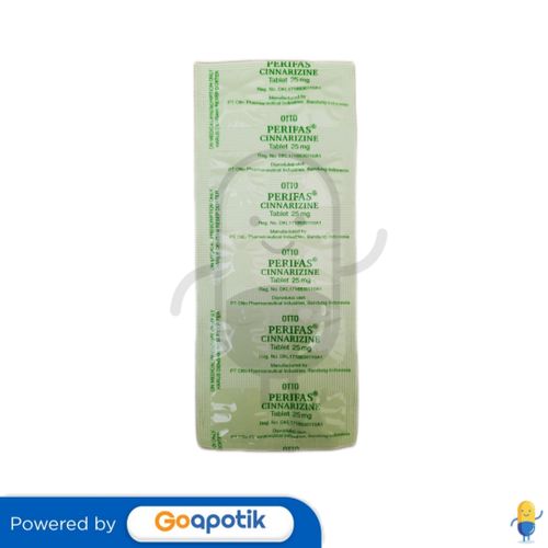 PERIFAS 25 MG TABLET