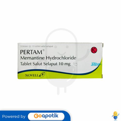 PERTAM 10 MG BOX 30 TABLET