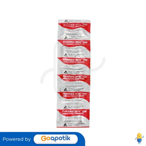 PHARMAMOX 500 MG STRIP 10 KAPLET