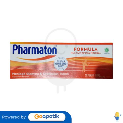 PHARMATON FORMULA BOX 10 KAPSUL