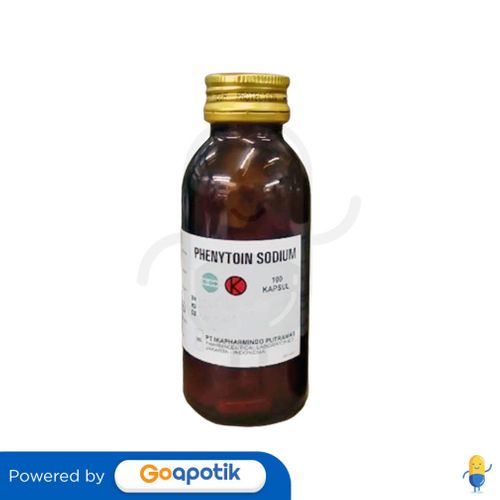 PHENYTOIN IKAPHARMINDO 100 MG BOTOL 100 KAPSUL