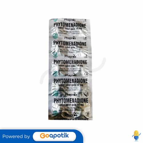 PHYTOMENADIONE PHAPROS 10 MG TABLET