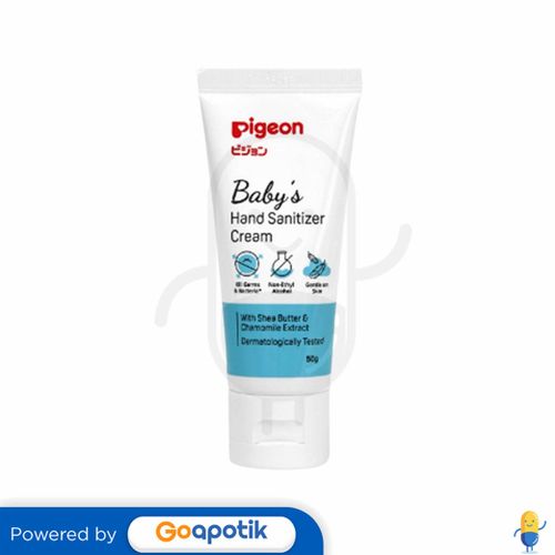 PIGEON BABY'S HAND SANITIZER CREAM 50 GRAM TUBE - Kegunaan, Efek ...