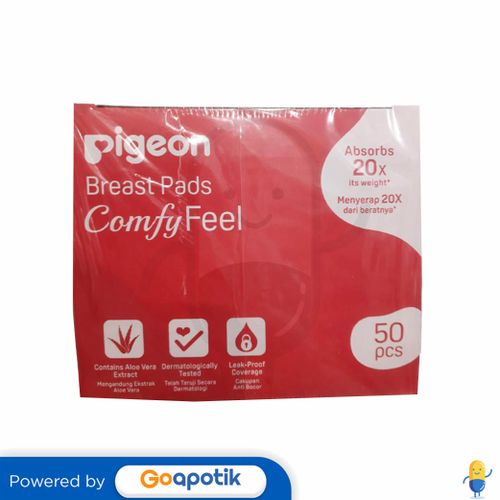 PIGEON BREAST PADS COMFY FEEL BOX 50 PCS