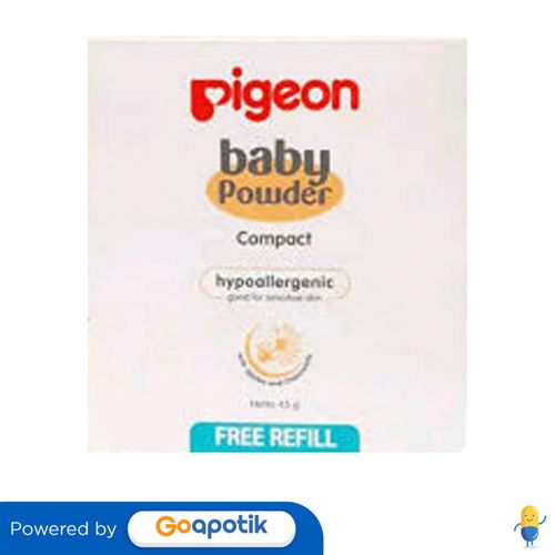 PIGEON COMPACT BABY POWDER FREE REFILL