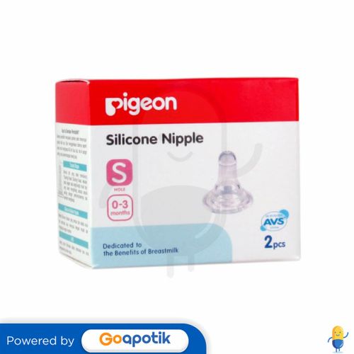 PIGEON DOT SILICONE NIPPLE S BOX 2 PCS