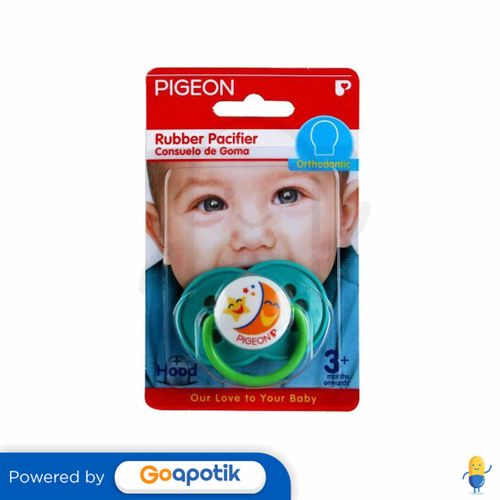 PIGEON RUBBER PACIFIER ORTHODONTIC