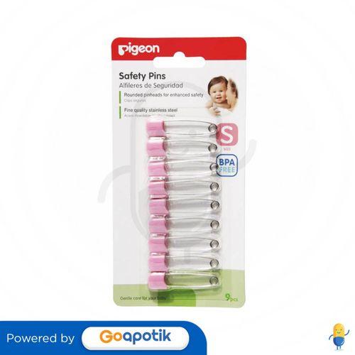 PIGEON SAFETY PIN UKURAN L PACK 6 PCS RED