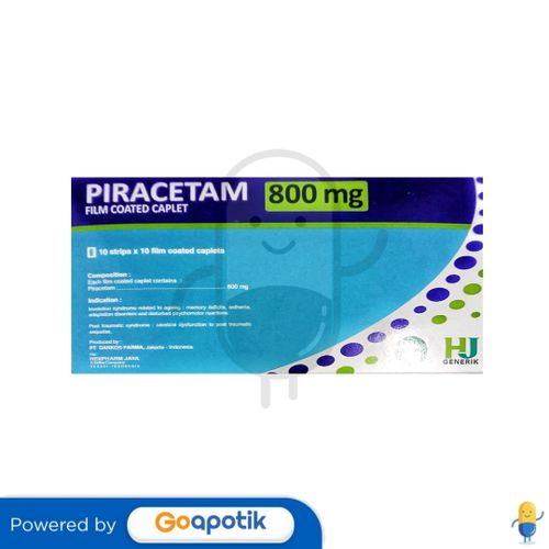 PIRACETAM HEXPHARM 800 MG BOX 100 KAPLET