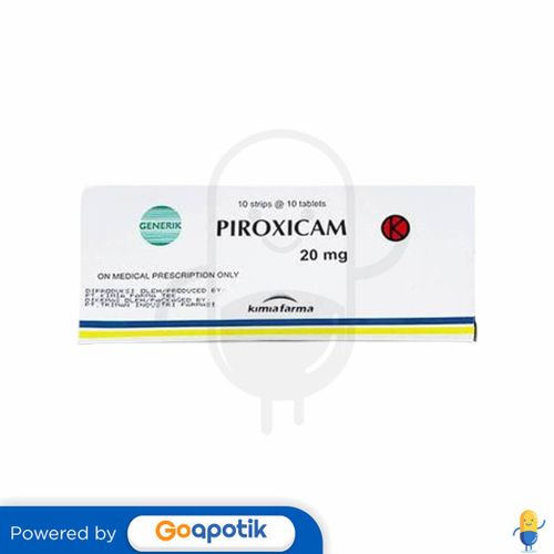 PIROCIXAM KIMIA FARMA 20 MG BOX 100 TABLET