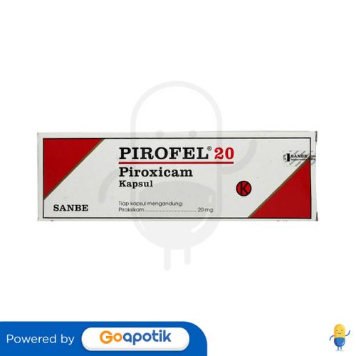 PIROFEL 20 MG BOX 100 KAPSUL