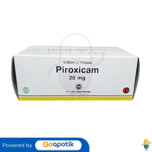 PIROXICAM FIRST MEDIFARMA 20 MG BOX 100 KAPSUL