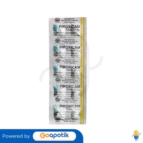 PIROXICAM NOVAPHARIN 10 MG STRIP 10 TABLET