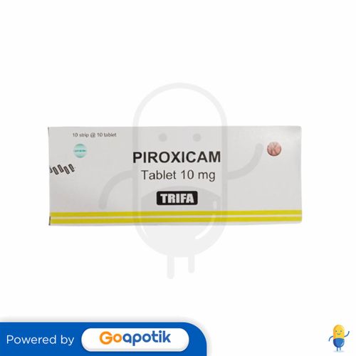 PIROXICAM TRIFA 10 MG BOX 100 TABLET