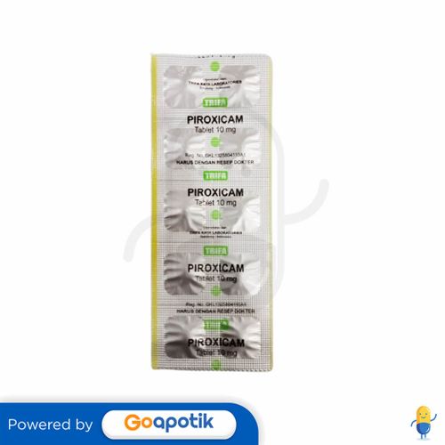 PIROXICAM TRIFA 10 MG STRIP 10 TABLET