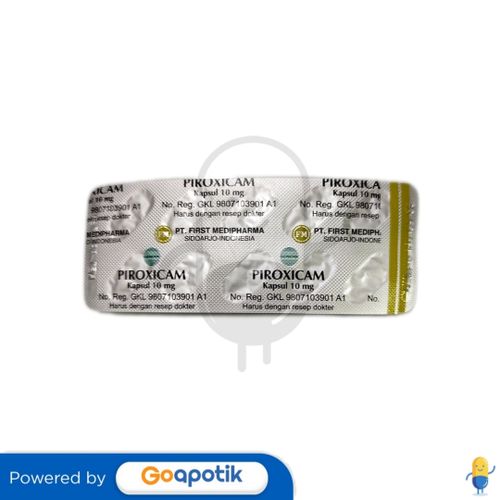 PIROXICAM FIRST MEDIFARMA 10 MG STRIP 10 KAPSUL