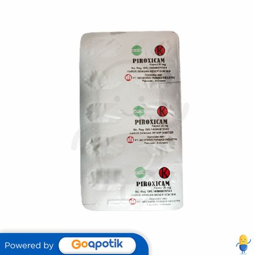 PIROXICAM IMFARMIND 20 MG STRIP 10 KAPSUL