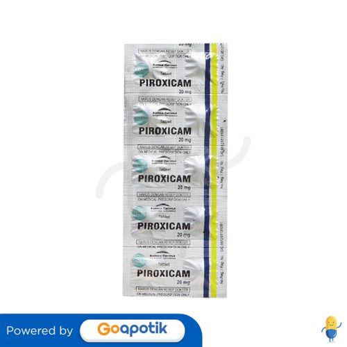 PIROXICAM KIMIA FARMA 20 MG STRIP 10 TABLET