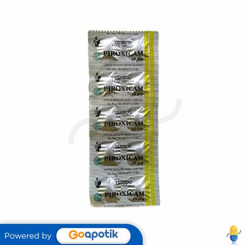 PIROXICAM YARINDO 10 MG STRIP 10 TABLET