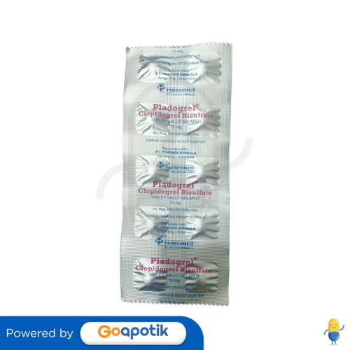 PLADOGREL 75 MG STRIP 10 TABLET