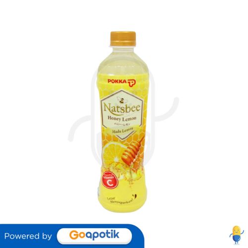 POKKA NATSBEE HONEY LEMON 450 ML BOTOL