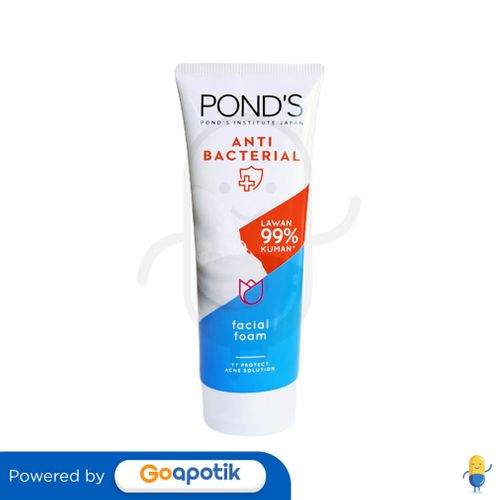 PONDS ANTI BACTERIAL FACIAL FOAM 100 GRAM TUBE