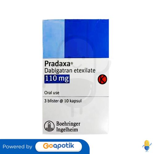 PRADAXA 110 MG BOX 30 KAPSUL