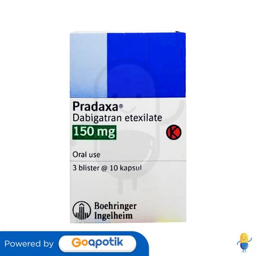 PRADAXA 150 MG BOX 30 KAPSUL