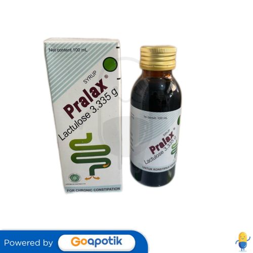 PRALAX SYRUP ISI 100 ML BOTOL