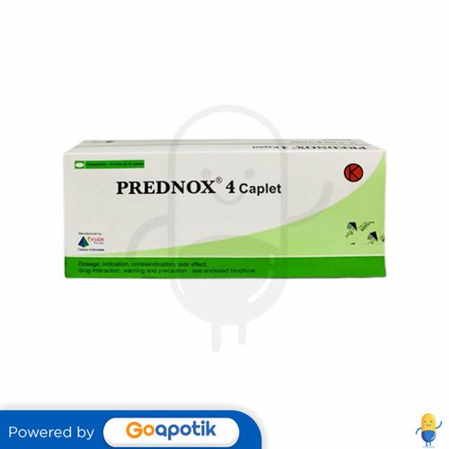 PREDNOX 4 MG BOX 100 KAPLET