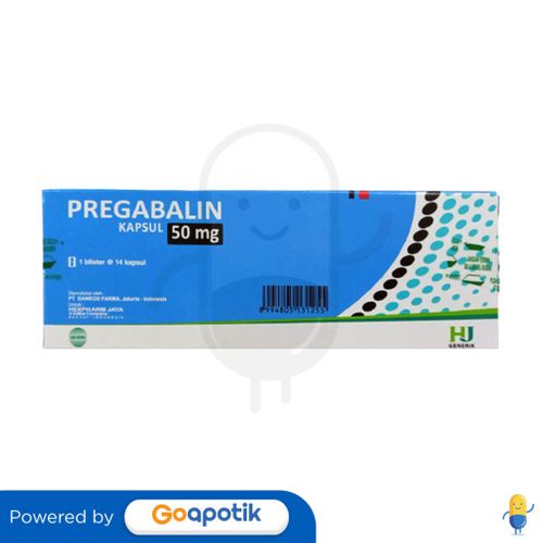 PREGABALIN HEXPHARM 50 MG BOX 14 KAPSUL