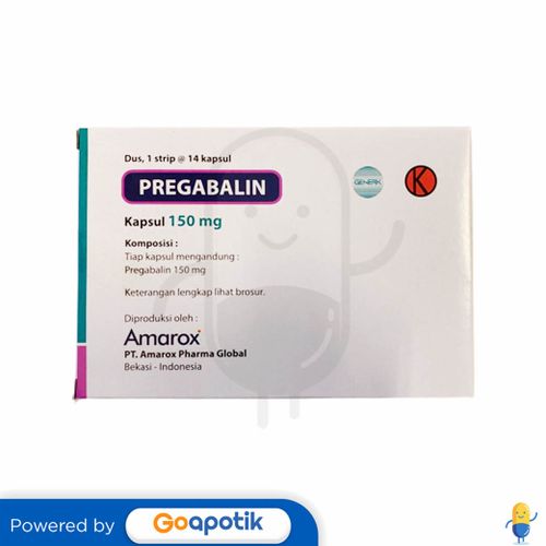 PREGABALIN AMAROX 150 MG BOX 14 KAPSUL