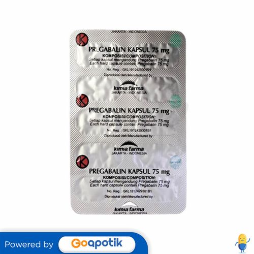 PREGABALIN KIMIA FARMA 75 MG KAPSUL