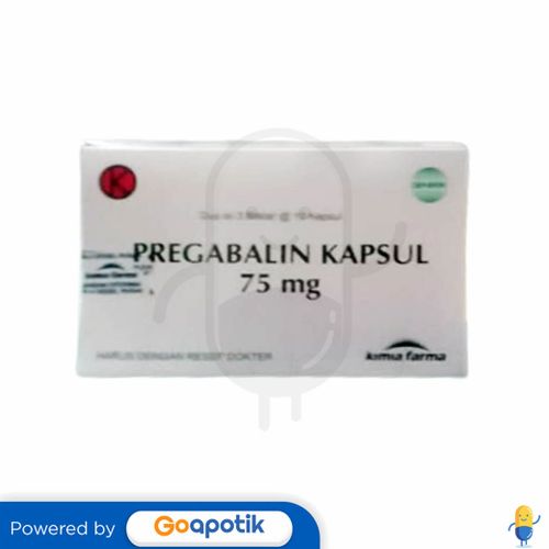 PREGABALIN KIMIA FARMA 75 MG BOX 30 KAPSUL