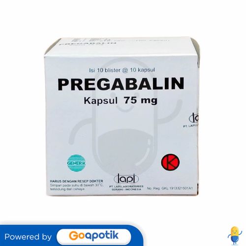 PREGABALIN LAPI 75 MG BOX 100 KAPSUL