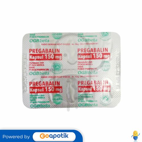 PREGABALIN OGB BETA 150 MG KAPSUL